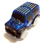 LED Light up Electric Mini Race Car Truck Magic Track Kids Toy Kids Children Birthday Xmas Gifts Boy Play Magic Together Track