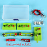 Kids Science Toy Basic Circuit Electricity Learning Physics Educational Toys For Children STEM Experiment Hands-On Ability Toys