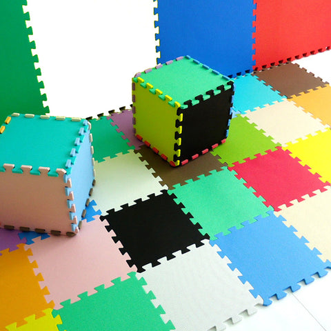 24 PCS/Set Baby EVA Foam Puzzle Play Mat /Kids Rugs Toys Carpet For Childrens Interlocking Exercise Floor Tiles,Each:29*29*0.8cm