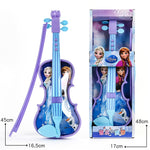 Disney Frozen big collection of musical instruments Genuine violin Guitar Sand hammer Education Children Musical Instruments Toy