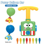 Education Science Experiment Toy Inertial Power Balloon Car Toy Puzzle Fun Inertial Power Car Balloon Toys for Children Gift