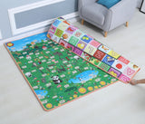 Cute Baby Play Mat 200*180*0.5cm Crawling Mat Double Surface Baby Carpet creative cartoon design Developing Mat for Children