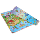 Cute Baby Play Mat 200*180*0.5cm Crawling Mat Double Surface Baby Carpet creative cartoon design Developing Mat for Children