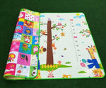 Cute Baby Play Mat 200*180*0.5cm Crawling Mat Double Surface Baby Carpet creative cartoon design Developing Mat for Children