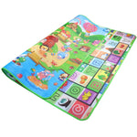 Cute Baby Play Mat 200*180*0.5cm Crawling Mat Double Surface Baby Carpet creative cartoon design Developing Mat for Children