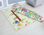 Cute Baby Play Mat 200*180*0.5cm Crawling Mat Double Surface Baby Carpet creative cartoon design Developing Mat for Children