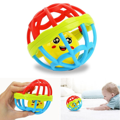 Baby Rattles Toy Fun Ball Ring Develop Baby Intelligence Training Grasping Ability Rattles Baby Toys 0-12 Months