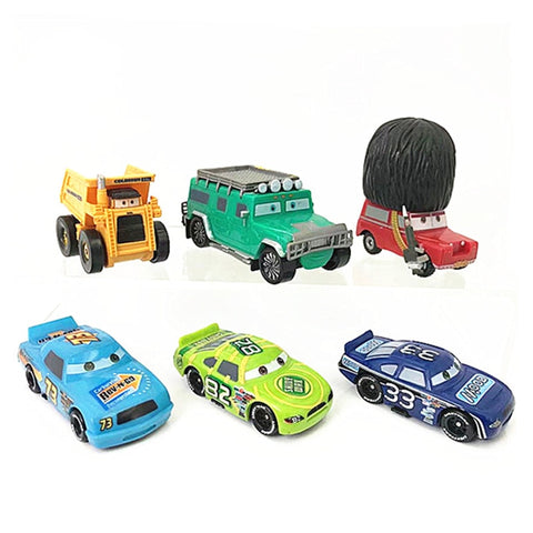 Disney Pixar Cars 3 Lightning McQueen Mater Jackson Storm Ramirez 1:55 Diecast ABS Model Toy Car Gift For Kids